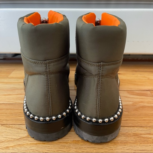 Alexander Wang Nylon Zipper Boots Size 39.5 - Picture 7 of 9